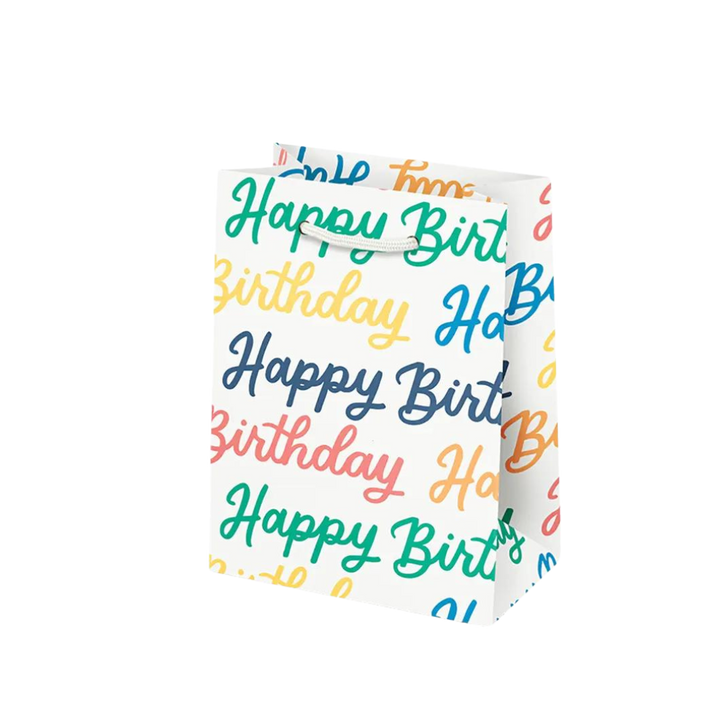 Happy Birthday Script Bag