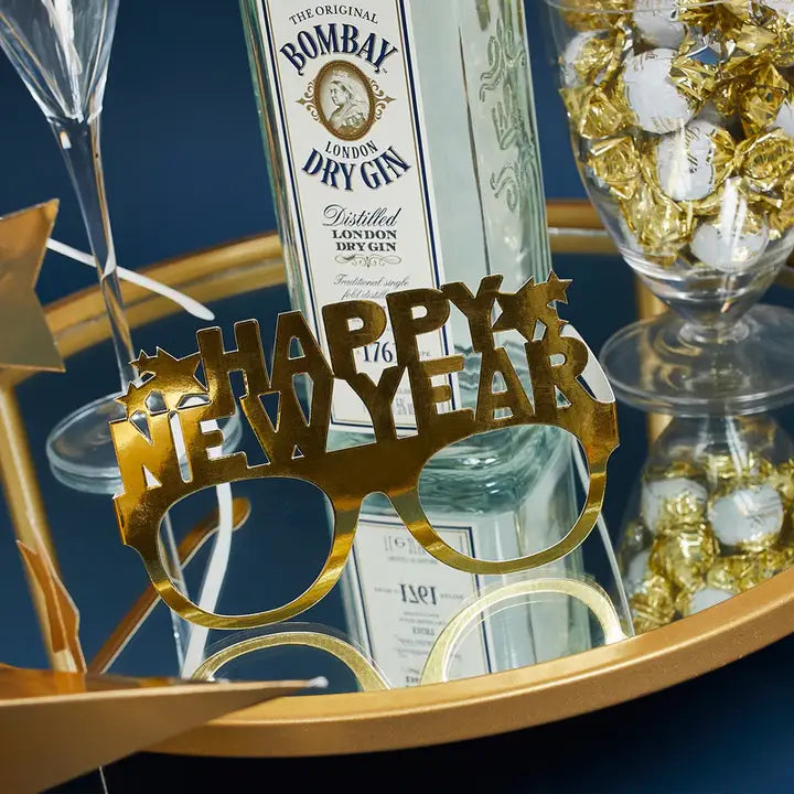 Happy New Year' Gold Glasses - (10pk)