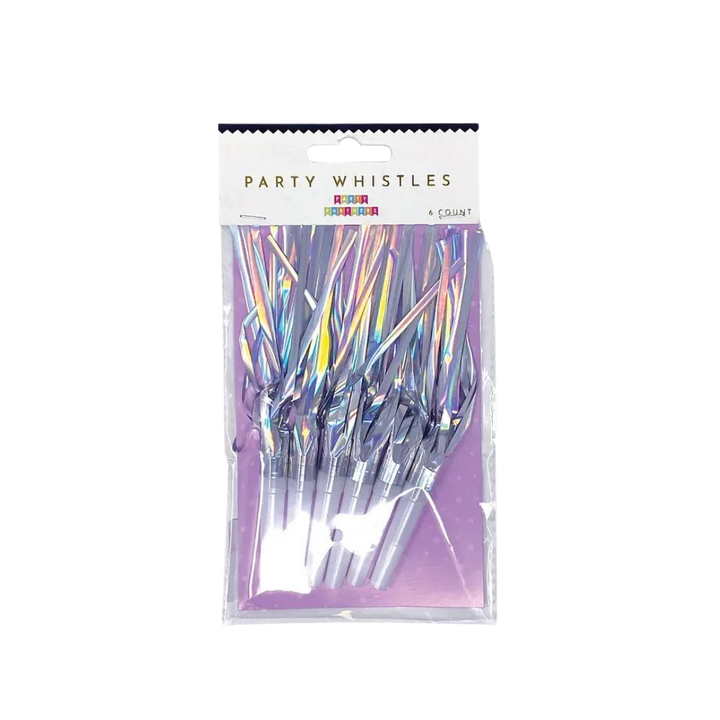 Iridescent Party Whistles