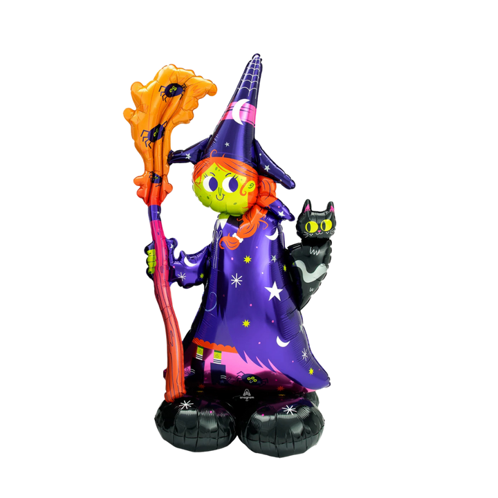 Life-Size Witch Foil Balloon, Giant