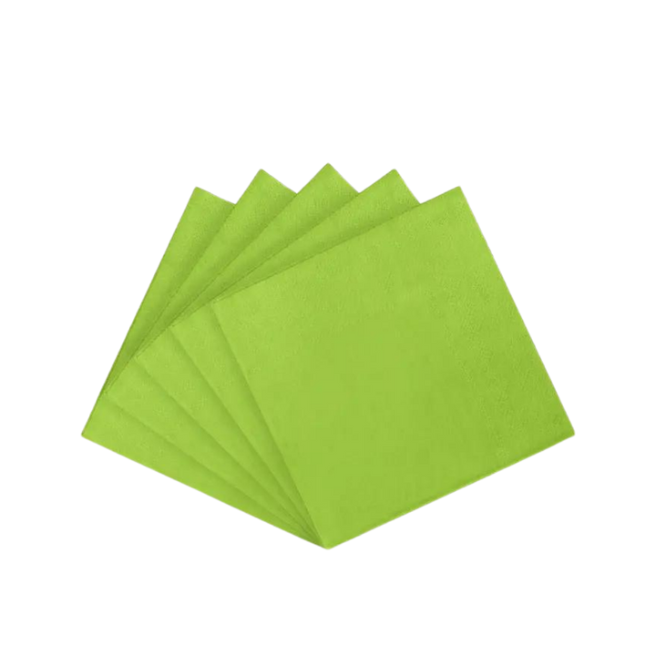 Lime Green Dinner Napkins