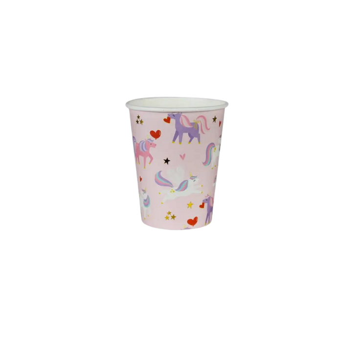 Love is Magical Unicorn Cups - (12 pk)