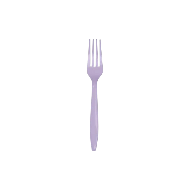 Luscious Lavender Plastic Forks