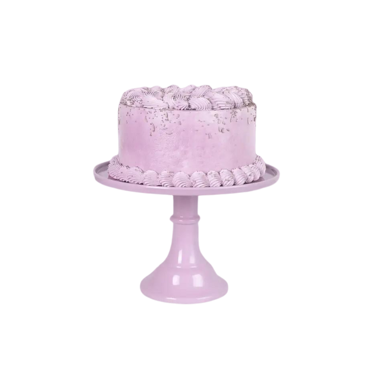 Melamine Cake Stand Large- Lilac Purple 11.5 inch