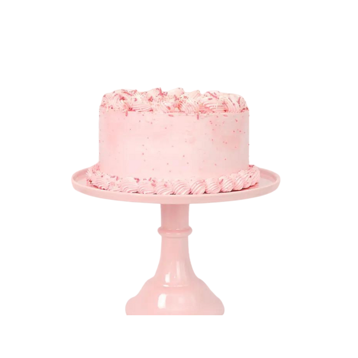 Melamine Cake Stand Large- Peony Pink 11.5 inch