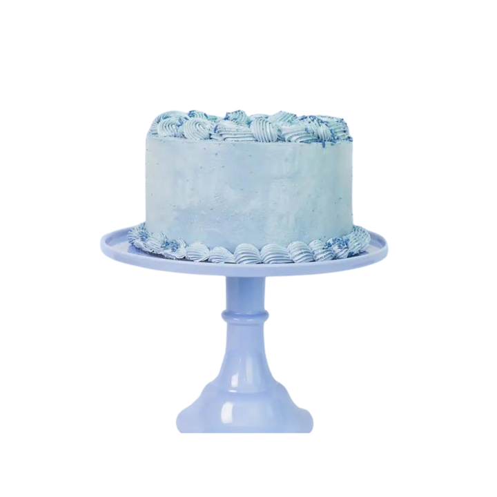 Melamine Cake Stand Large- Wedgewood Blue 11.5