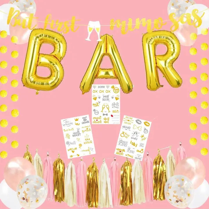 Mimosa Bar Decoration Kit - (19pk)