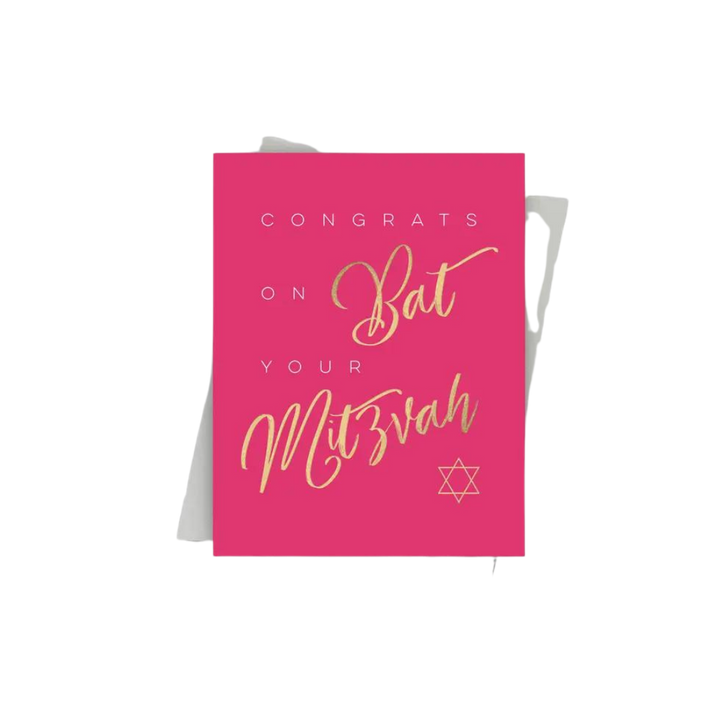 Modern Bat Mitzvah – Congratulations Greeting Cards