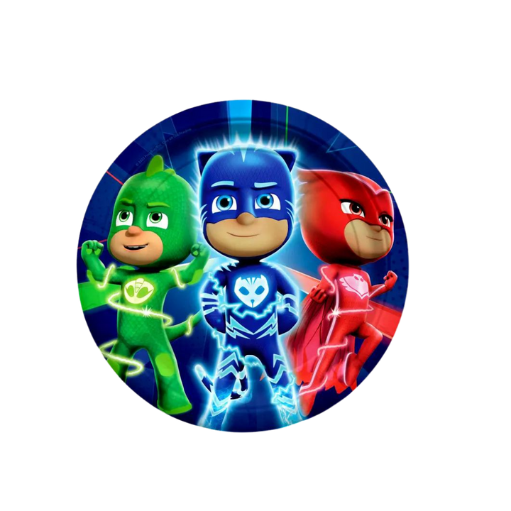 PJ Masks Plates 9in - PJ Masks Party Supplies