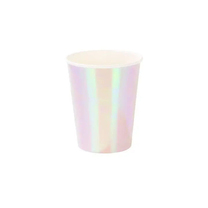 Iridescent Pastel Cups