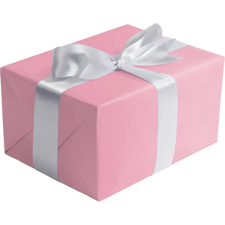 Pastel Pink Matte Gift Wrap - Roll