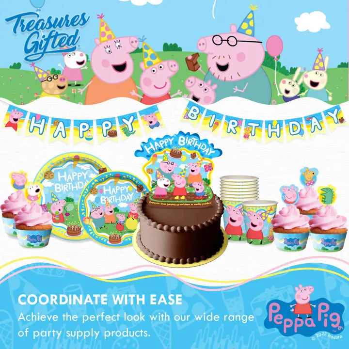 Peppa Pig Pennant Banner - Peppa Pig Party Supplies