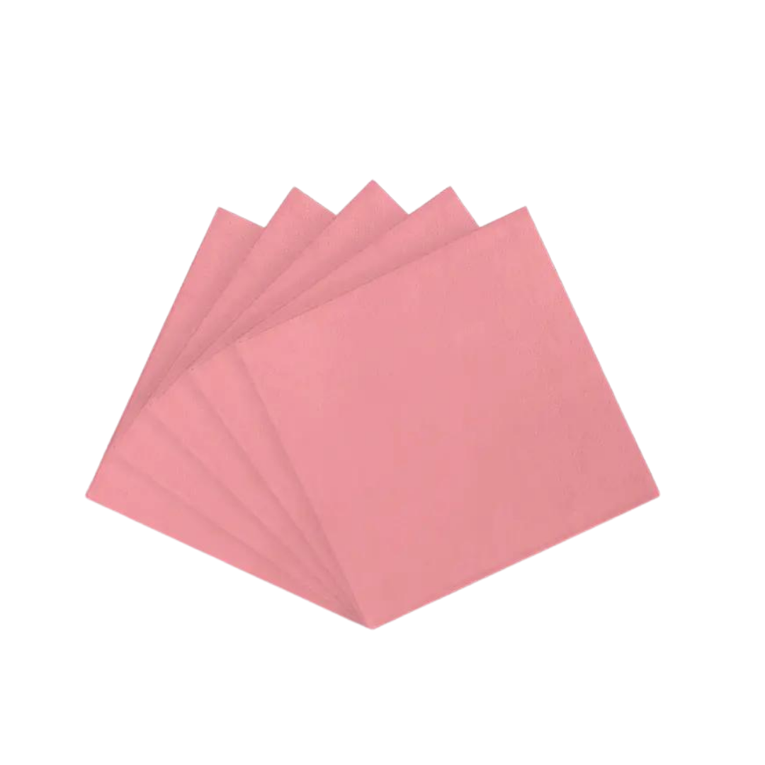 Pink Napkins - 2 Sizes