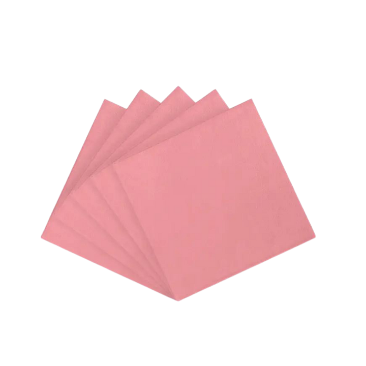 Pink Napkins - 2 Sizes