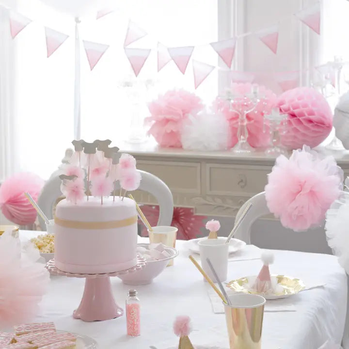 Pink Table Cover - Barbie Party