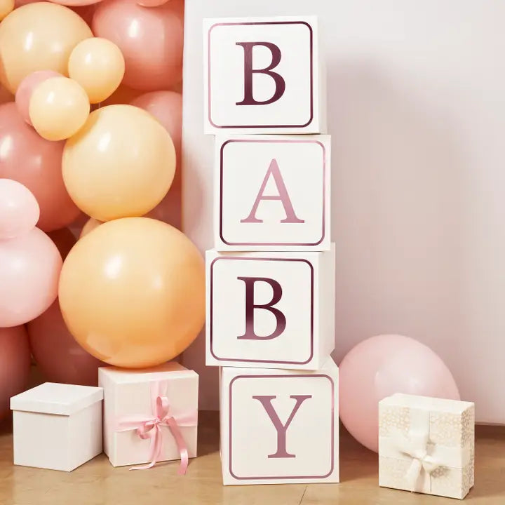 Pink 'Baby' Jumbo Blocks