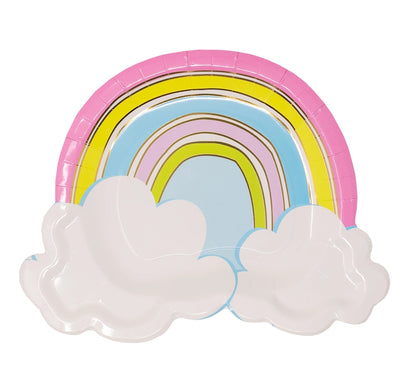 Rainbow Dessert Plates