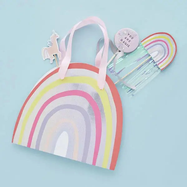 Rainbow Party Bags - (5pk)