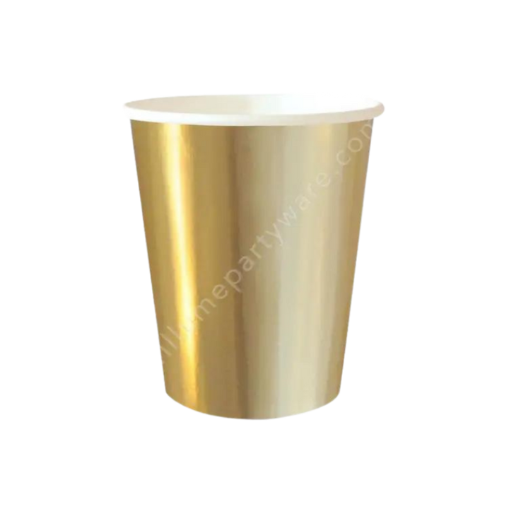 Gold Foil Cups