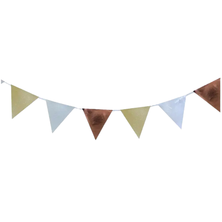 Metallic Foil and Glitter Bunting