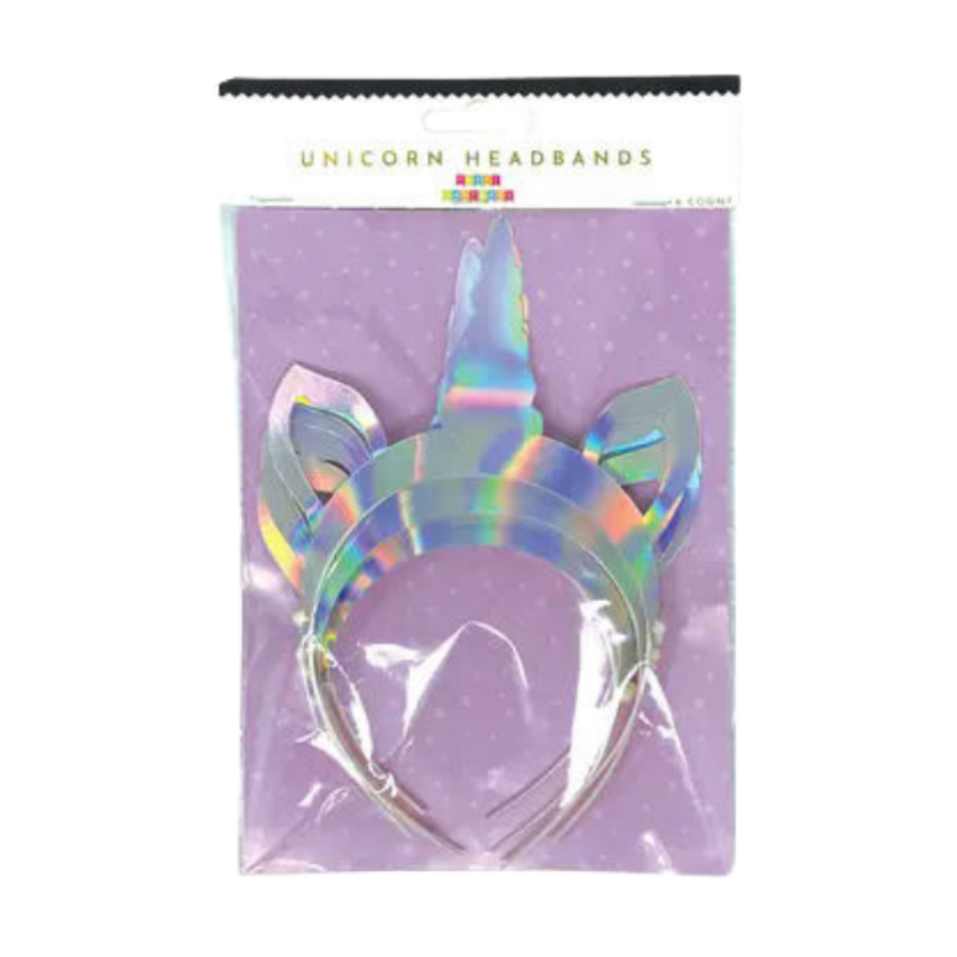 Unicorn Iridescent Headbands 