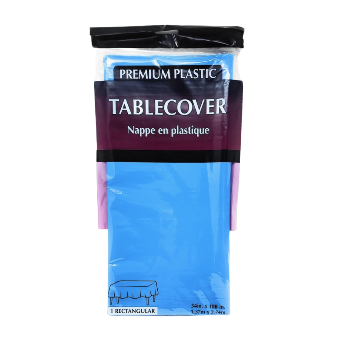 Turqoise Plastic Table Cover