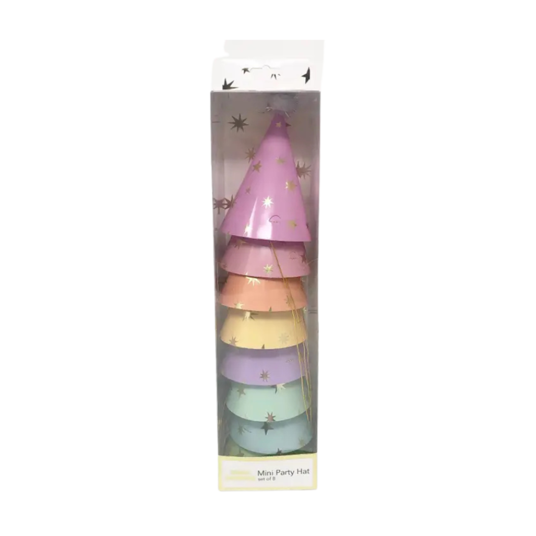 Pastel Mini Party Hats