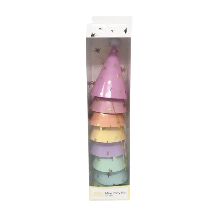 Pastel Mini Party Hats