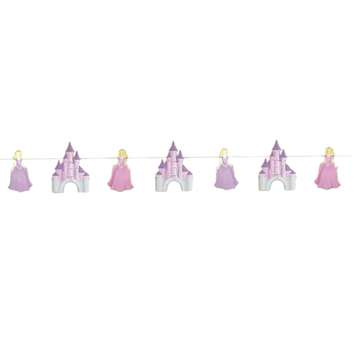 Pink and Purple Princess Garland