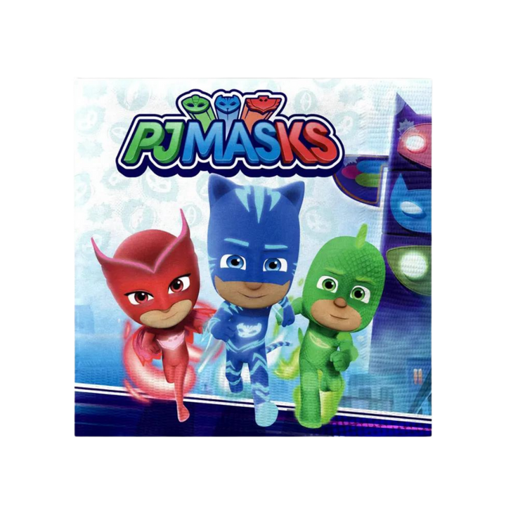 Blue PJ Masks Dinner Napkins