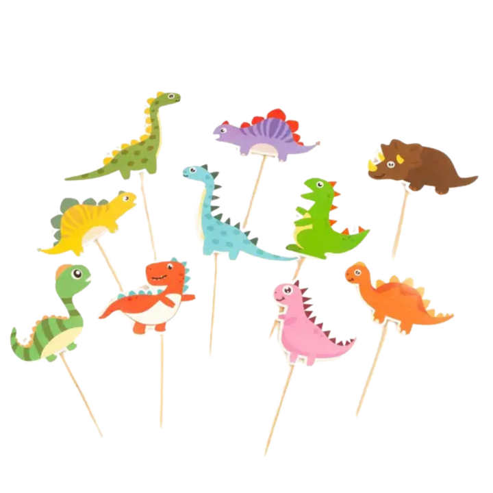 Dinosaur Cupcake Toppers