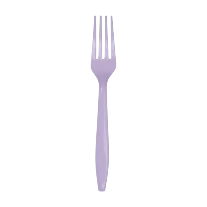 Luscious Lavender Plastic Forks