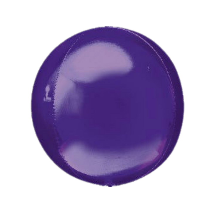 Purple Orbz Foil Balloon, 16in