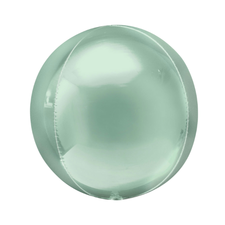 Mint Green Orbz Foil Balloon, 16in