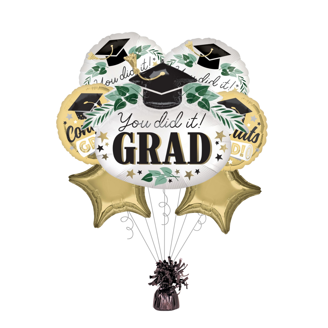 You Did It Grad Balloon Bundle