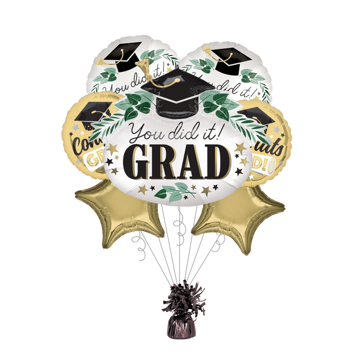 You Did It Grad Balloon Bundle