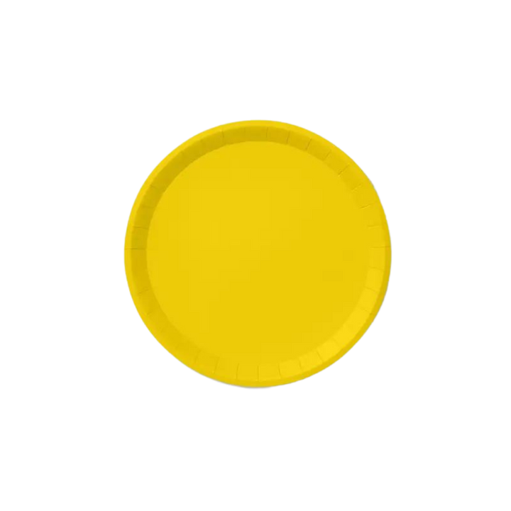 Sunshine Yellow Classic Plates - 2 Sizes