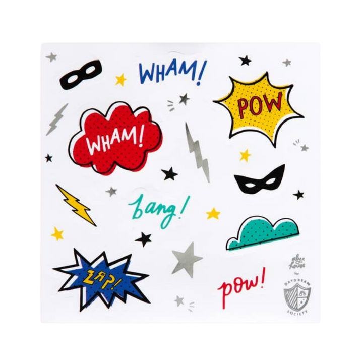 Superhero Sticker Sheet