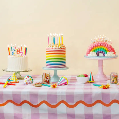 Twisted Rainbow Birthday Candles - (8pk)