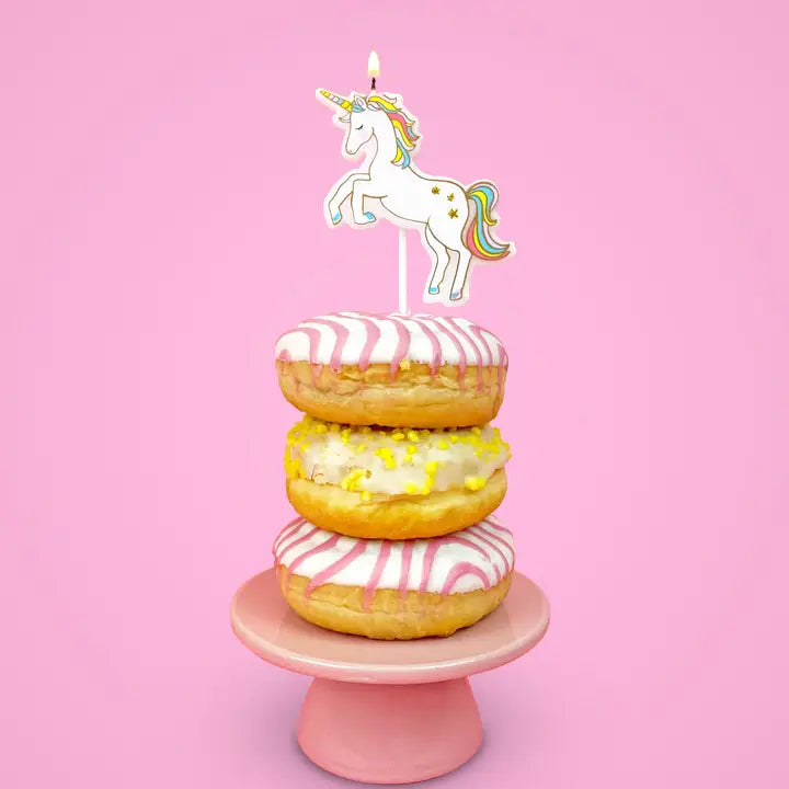 Unicorn Candle Cake Topper