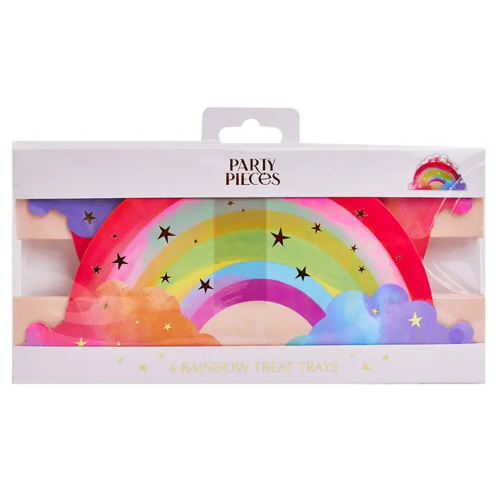 Unicorn Fairy Princess Food Trays (x4)