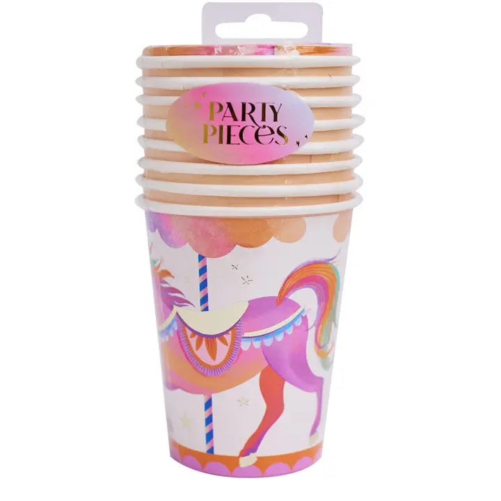 Unicorn Fairy Princess Paper Party Cups - (8 pk)