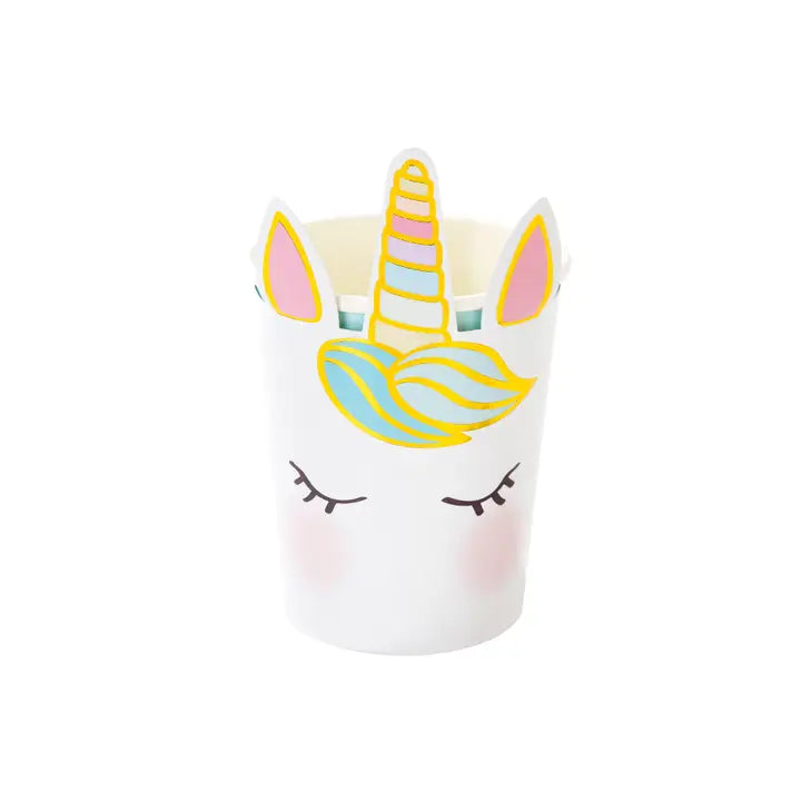 Unicorn Party Cups - (8 Pk)