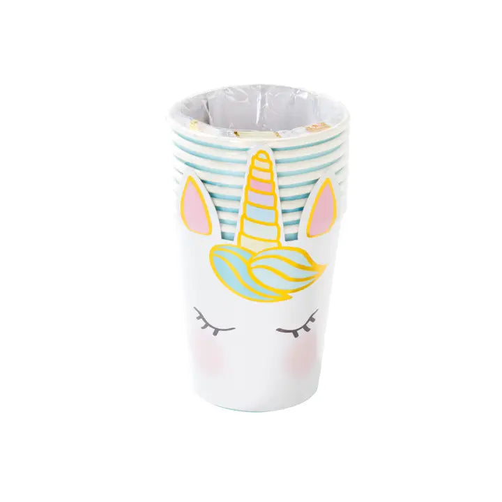 Unicorn Party Cups - (8 Pk)