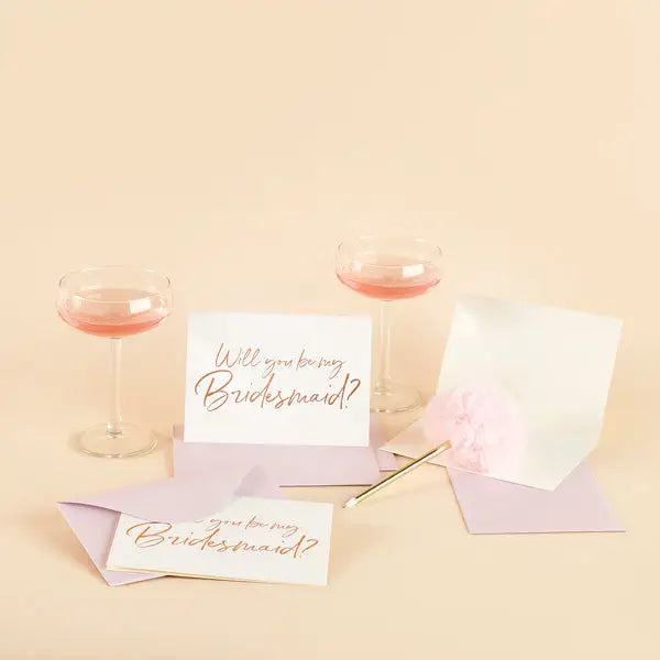 Will You Be My Bridesmaid Cards - (5pk)