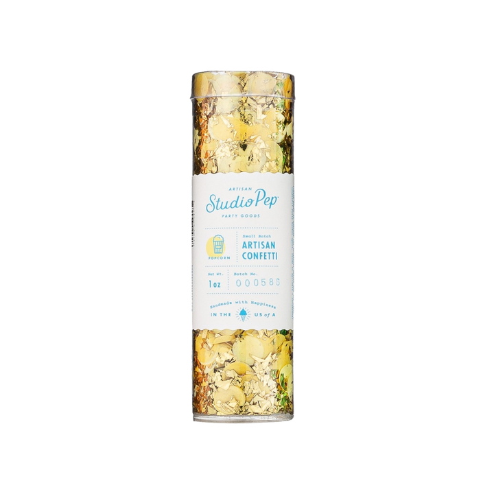 Yellow Popcorn Artisan Confetti - Mini Pack