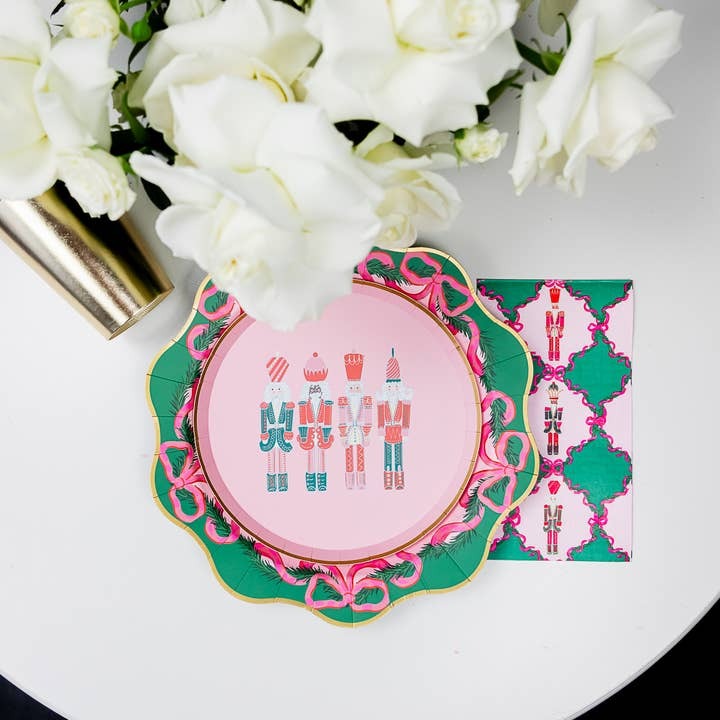 Pink and Green One & Only Nutcracker Guest Napkins